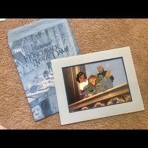 DISNEY HUNCHBACK OF NOTRE DAME LITHOGRAPH❗️